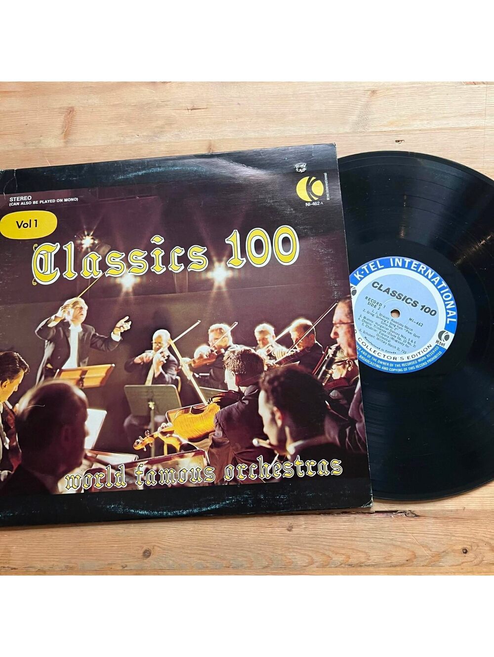 Various - Classics 100 World Famous Orchestras 33rpm VG+ VR15